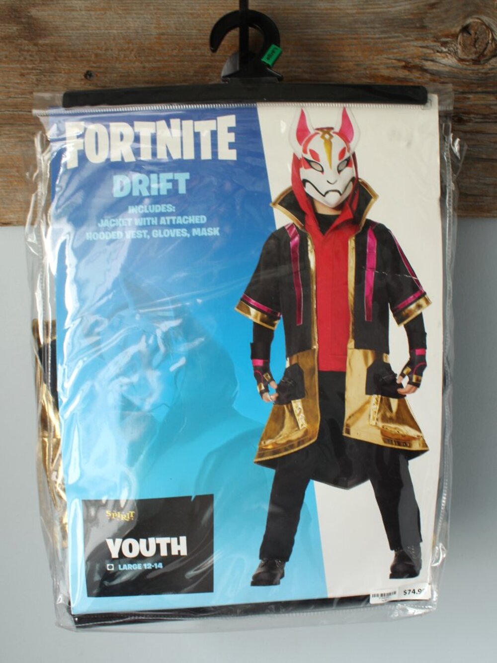 Fortnite Drift Size 12-14 Costume NO MASK & GLOVES